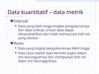 Tipe Data Rasio statistikadanprobabilitas-200920135540.ppt