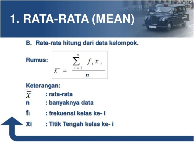 Statistika dasar pemusatan data