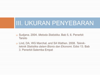 Statistika I 4 Sept 2012