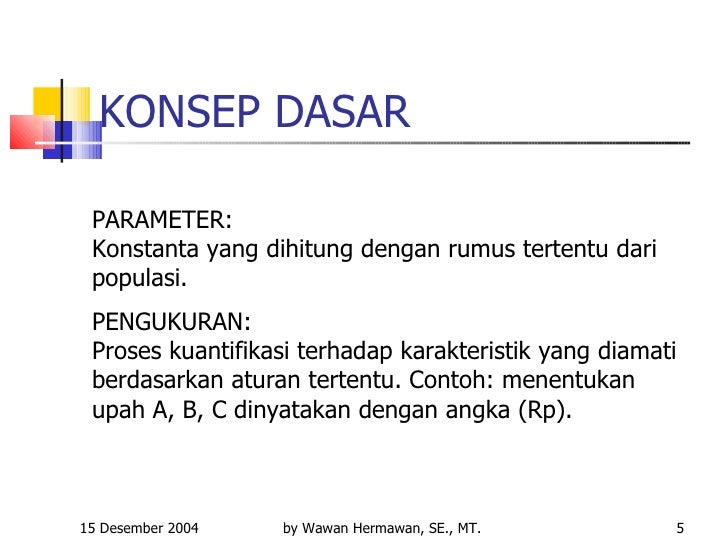 Statistika non parametrik Statistika non parametrik