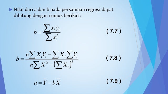 Analisis Korelasi Dan Regresi Linear Sederhana