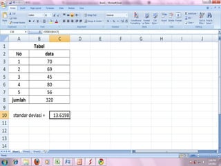Statistik deskriptif 