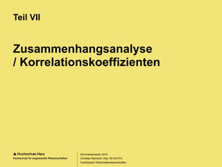Seite 108
Fachbereich Wirtschaftswissenschaften
Grafische Darstellung multivariater Daten
Sommersemester 2016
Christian Reinboth, Dipl.-Wi.Inf.(FH)
Darstellungsformen
Bivariate Darstellung Multivariate Darstellung
2D-Streudiagramme 3D-Streudiagramme
Streudiagramm-MatrixProfildiagramme
Andrew‘s Fourier
Chernoff-Gesichter
 