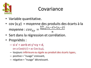 Covariance
 