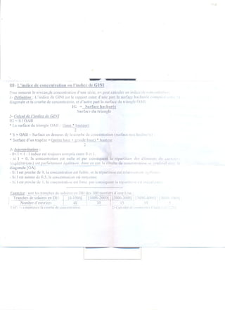 Statistiques 1ére année lycée