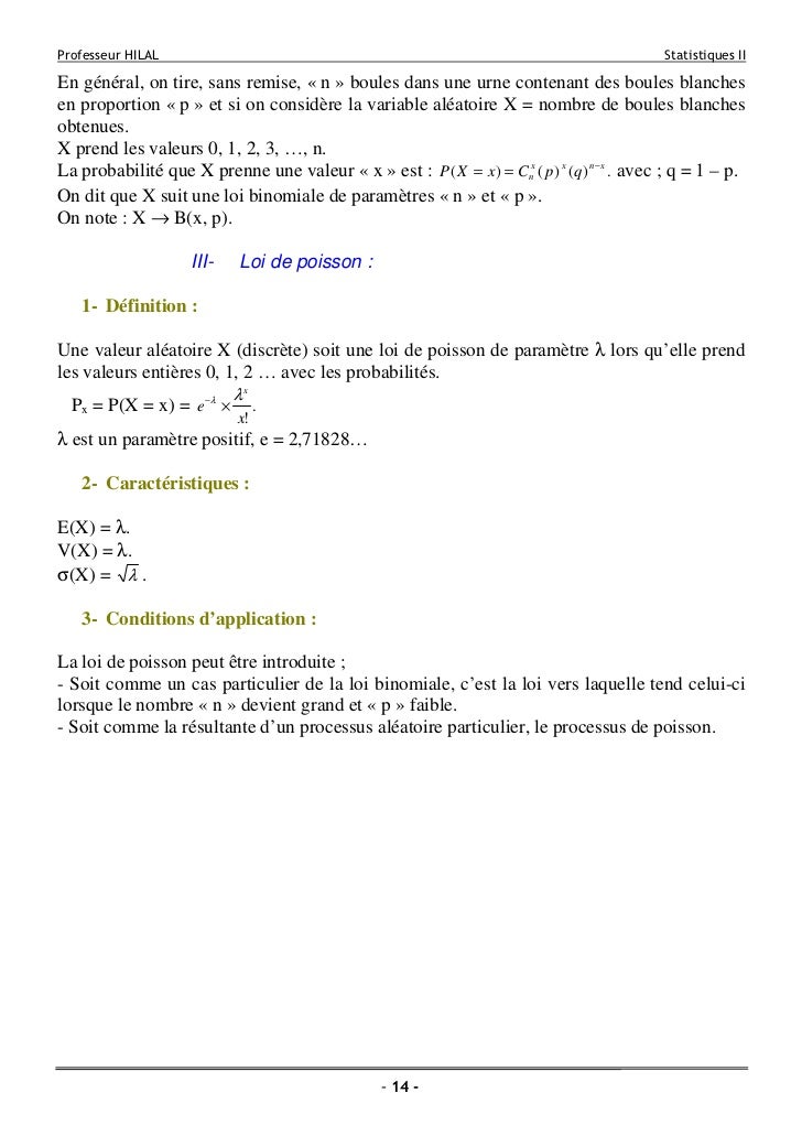Statistiques S3