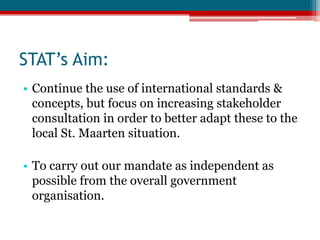 STAT collects data via field research & administrative records. 