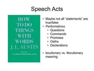 How to do things with metadata: From rights statements to speech acts. Slide 20