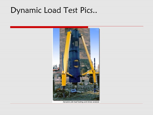 Statnamic testing of soils | PPT