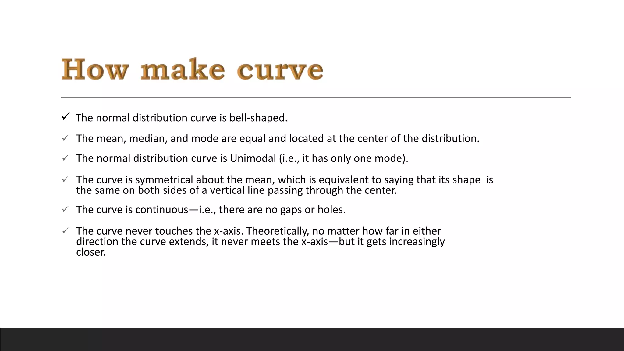 Normal Distribution | PPTX