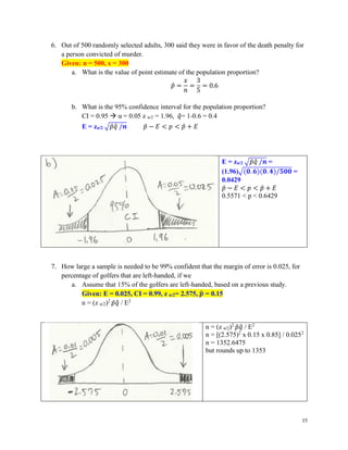 Solution to the Practice Test 3A, Chapter 6 Normal Probability ...