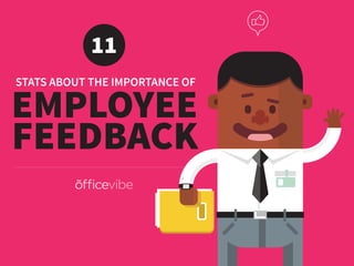 STATS ABOUT THE IMPORTANCE OF
FEEDBACK
11
EMPLOYEE
 