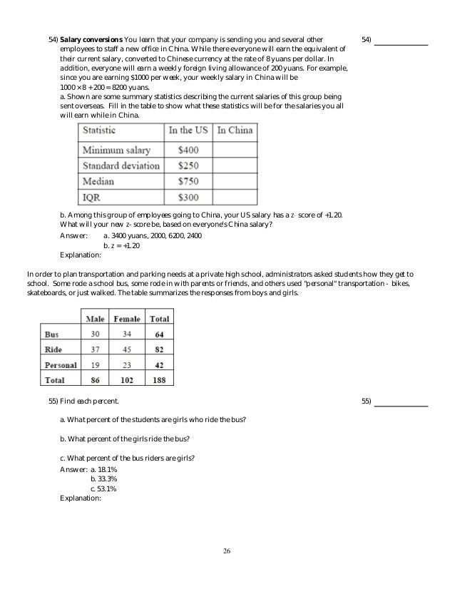 Stats Modeling the World 3rd Edition Bock Test Bank