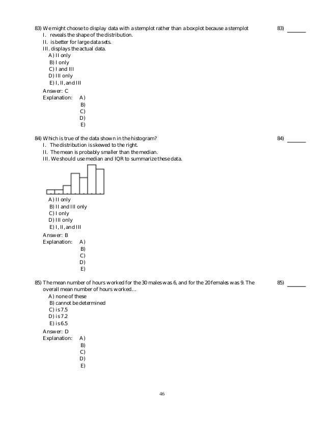 Stats Modeling the World 3rd Edition Bock Test Bank