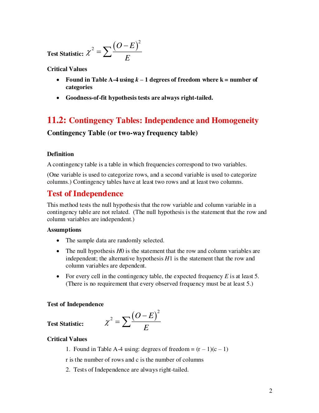 Stat sample test ch 11
