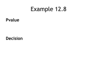 Example 12.8PvalueDecision