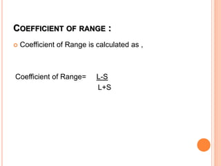 Measures of Dispersion | PPTX