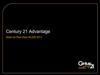 Century 21 Advantage
Stats for Red Deer MLS® 2011
 