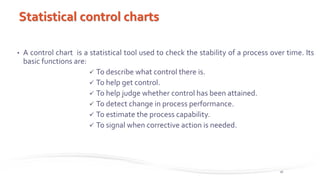 Stat Process Control Chart Statstical process control | PPTX