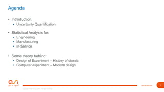 Statistical Analysis for Robust Design | PDF