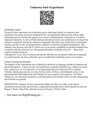 Stat Test Written Essay | PDF