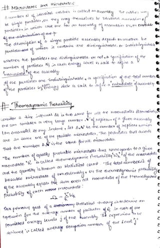 Stat thermo