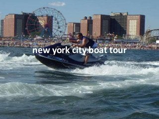 new york city boat tour
 