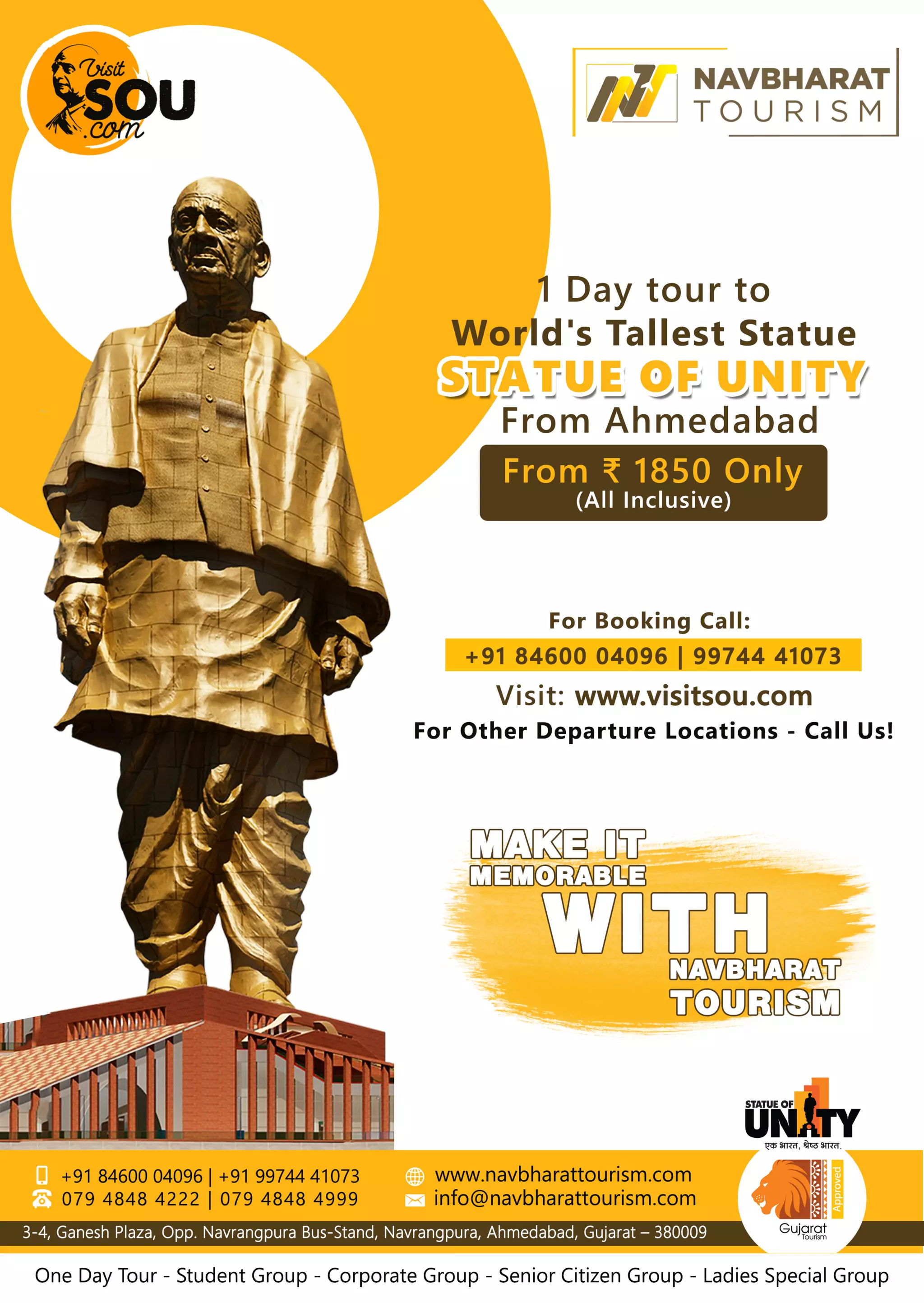 1 Day Tour to Statue of Unity From Ahmedabad PDF
