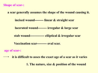 Scar Shape Classification stature.ppt
