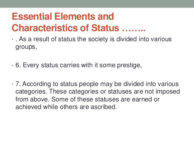 Status Status