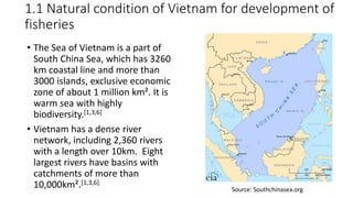 Status and trends of fishery productions in Vietnam | PPTX