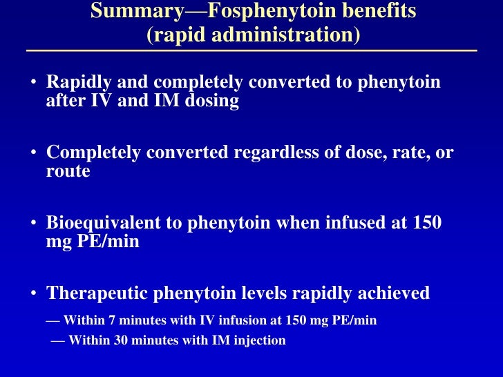 how to mix phenytoin iv