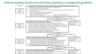 American Epilepsy Society Convulsive Status Epilepticus management guidelines
 