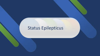ComplicationsTreatmentInvestigationsClassificationEtiologyDefinitionsStatus Epilepticus
 