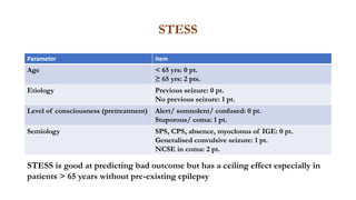 Generalised Convulsive Status Epilepticus | PPTX