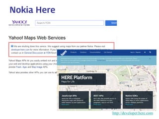 Bing Map 및 OpenstreetMap  