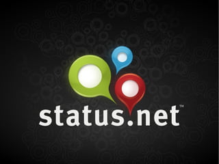 Statusnet bwe2010 Short Slides for non-profits