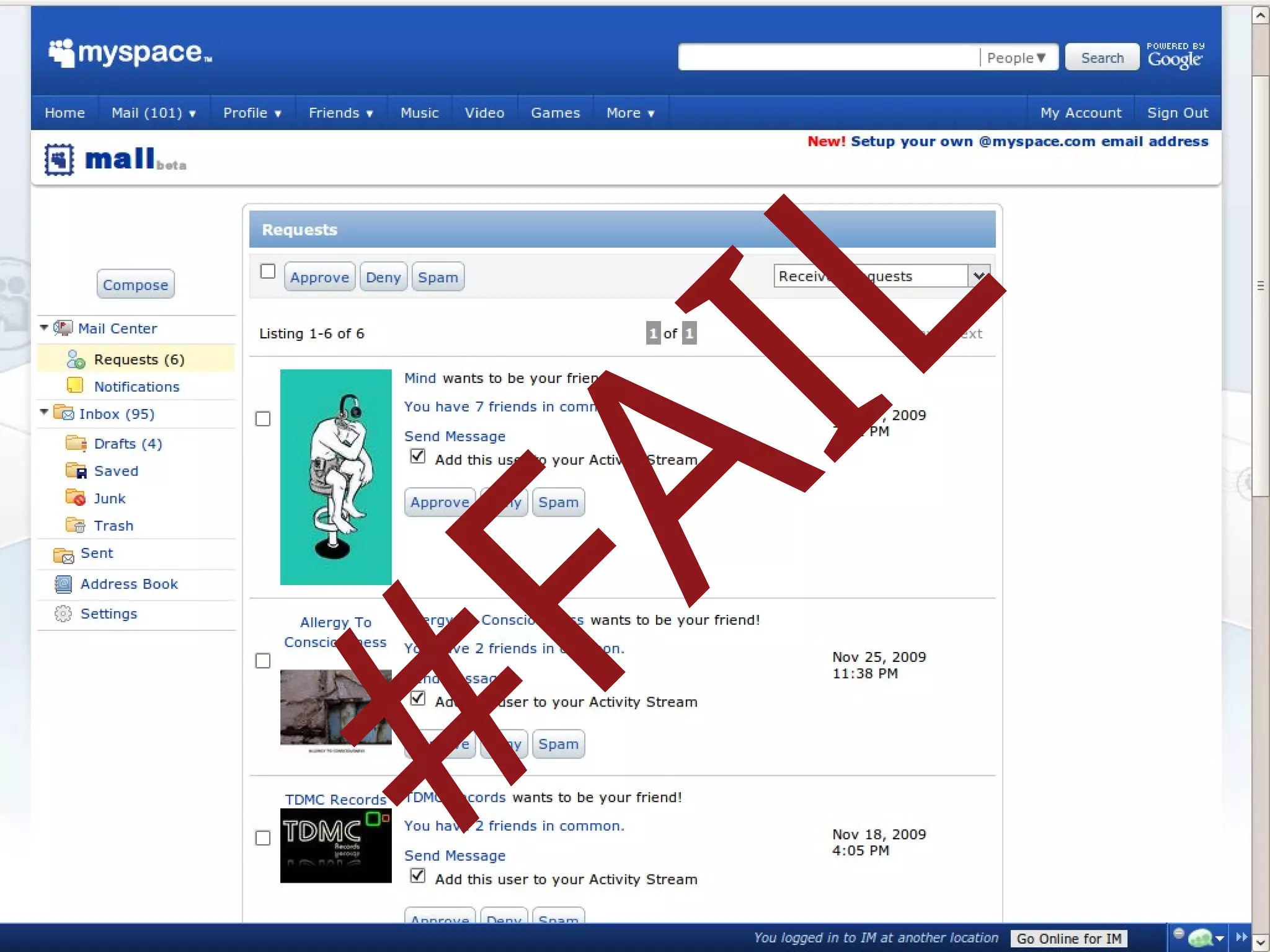#FAIL 
