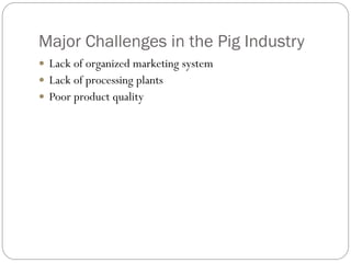 Overview of African Swine Fever (ASF) Impact and surveillance in Uganda