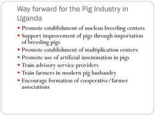 Overview of African Swine Fever (ASF) Impact and surveillance in Uganda