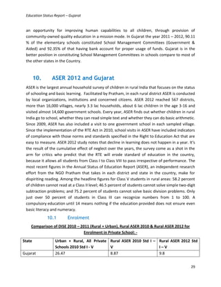 Status of elementary education in gujarat | PDF