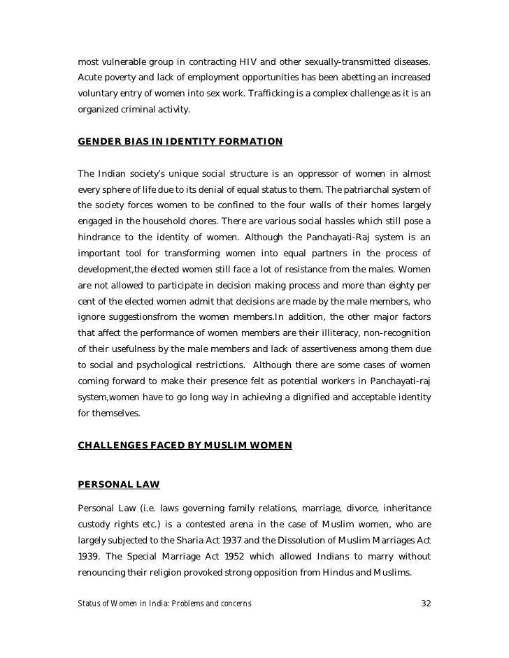 the status of women in india a paradox The aim of this paper is to examine the status of women in different era in india husband received the status as a patiparmeshwar (god) women were denied to. the status of women in india a paradox The aim of this paper is to examine the status of women in different era in india husband received the status as a patiparmeshwar (god) women were denied to.