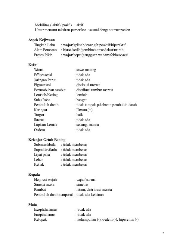 Status pasien ipd