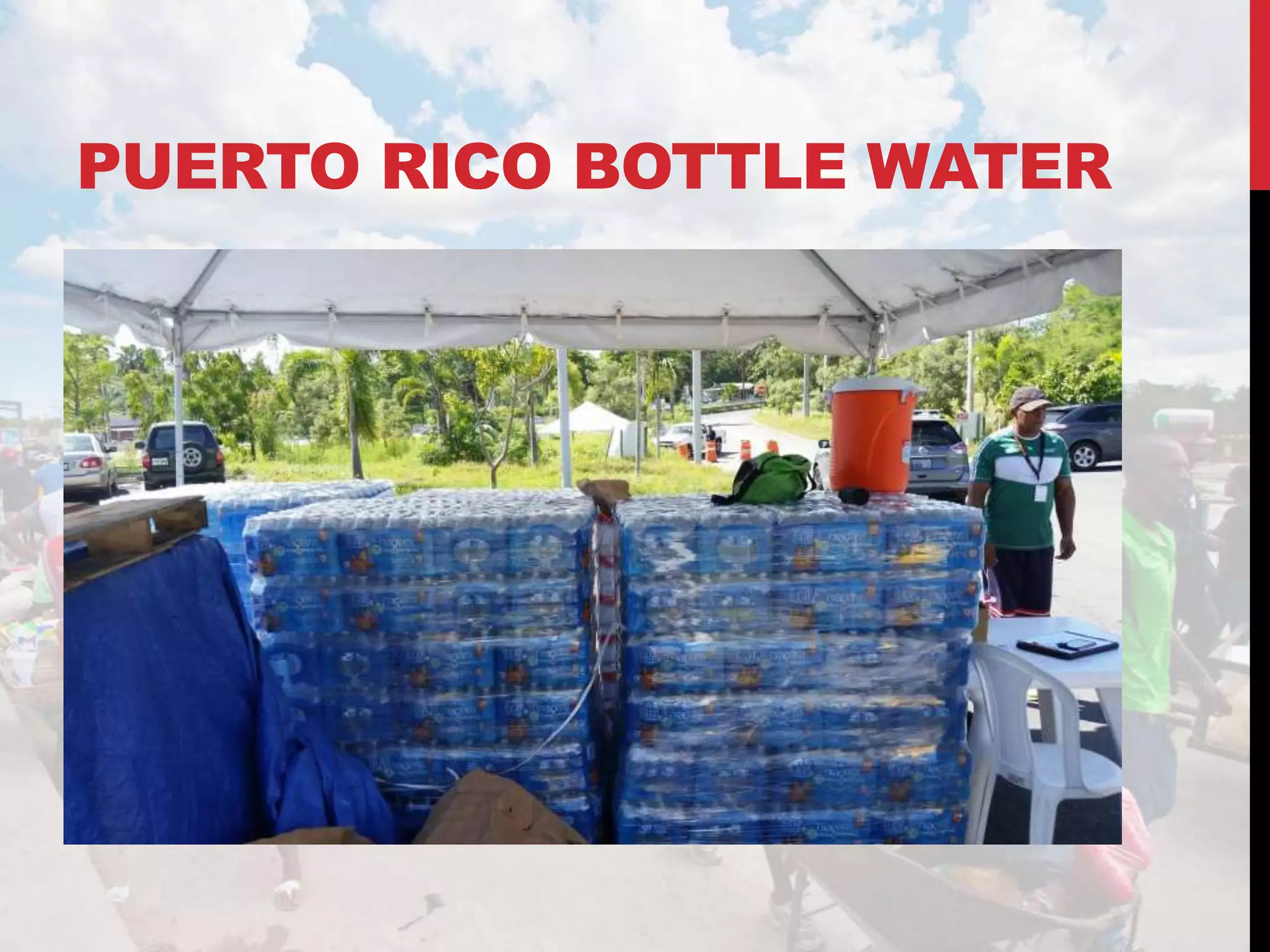 PUERTO RICO BOTTLE WATER
 