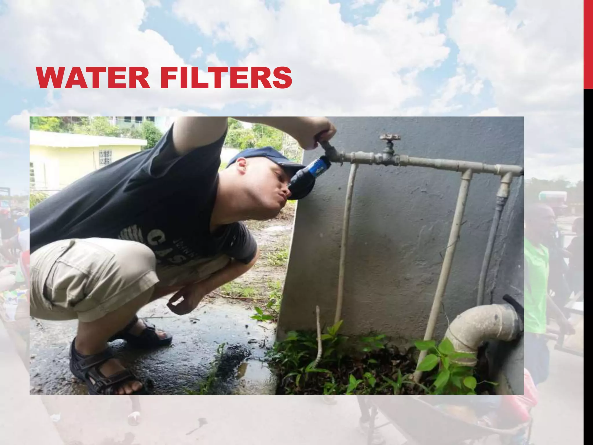 WATER FILTERS
 