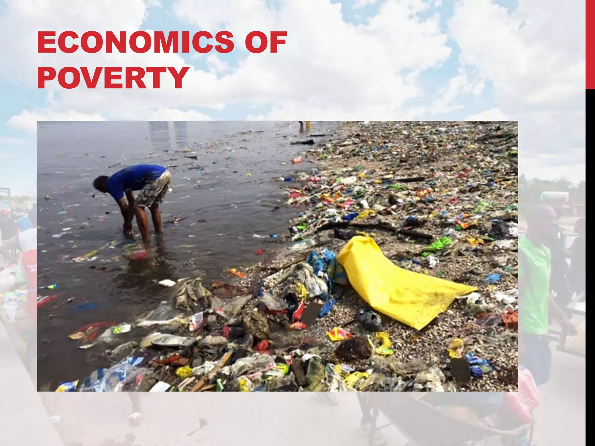 ECONOMICS OF
POVERTY
 