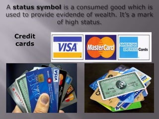 Credit
cards
 