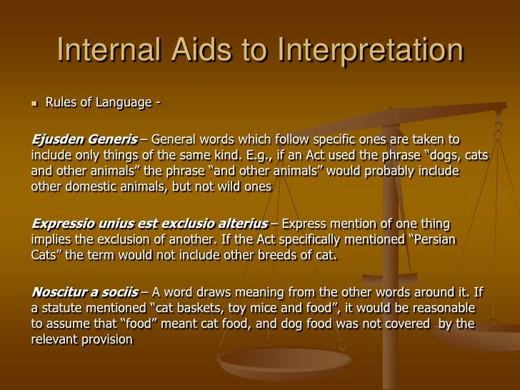 Statutory Interpretation 4
