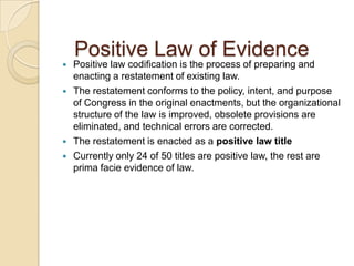 Obsolete Provision Statutory Law Research (Federal) | PPTX