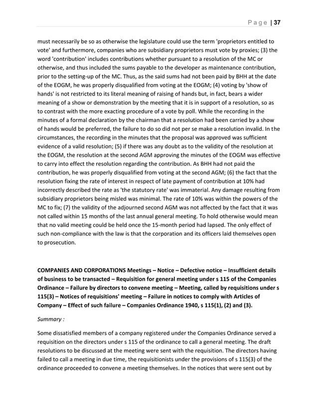 Statutory meeting of company